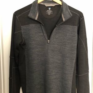Kuhl Ryzer 1/4 zip sweater men’s medium- like new